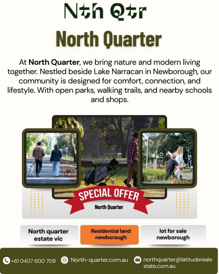 Titled Lots for Sale in Newborough | North Quarter