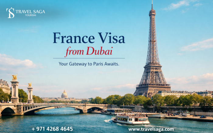 Apply France Visa from Dubai
