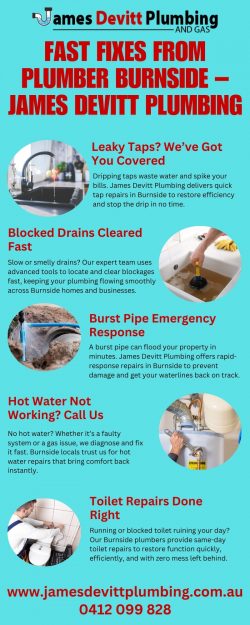 Plumber Burnside