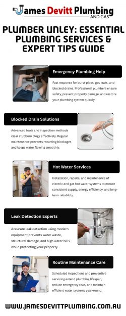 Plumber Unley