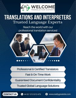 Translations and Interpreters: Trusted Language Experts