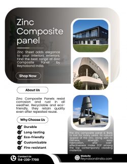 Premium Zinc Composite Panels for Modern Construction