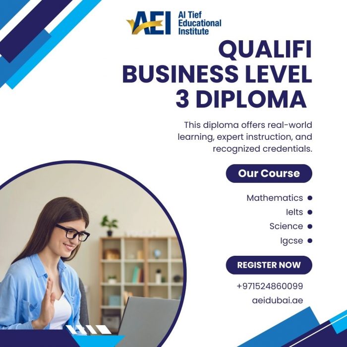 Qualifi Business Level 3 Extended Diploma Dubai | AEI Education Dubai