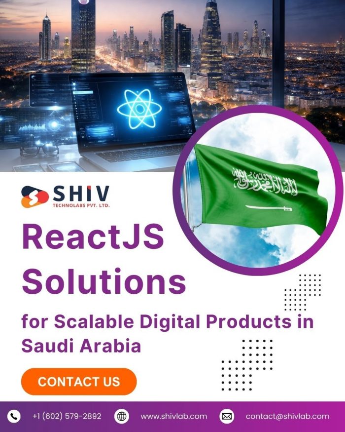 Shiv Technolabs | Leading ReactJS Development Company in Saudi Arabia