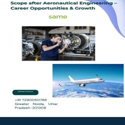 Scope after Aeronautical Engineering – Career Opportunities & Growth