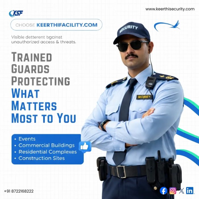 Keerthifacility is a reliable security and facility management service provider based in Bangalore