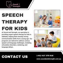 Speech Therapy For Kids