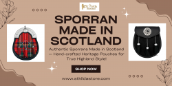 Sporran Made in Scotland | Genuine Highland Craft