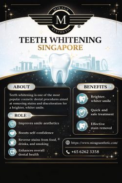 Teeth Whitening Singapore – Brighten Your Smile with Mirage Aesthetic