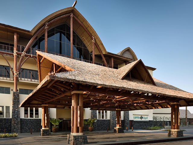 Authentic Thatch Roof UAE Crafted by Ghaf Tree Awnings