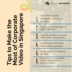 Tips to Make the Most of Corporate Video in Singapore