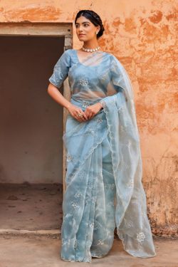 Buy Pure Tissue Sarees with Golden Glow at Best Price Online