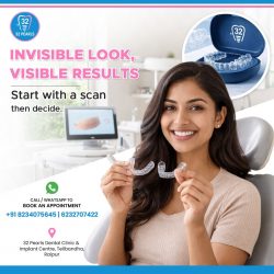 Invisalign Clear Aligners at 32 Pearls Dental Clinic – Invisible Braces, Visible Results