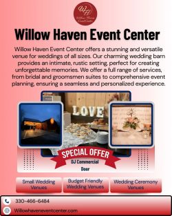 Intimate Wedding Venue with Rustic Barn Charm