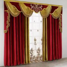 Window Fabric Curtains USA | Glamour Wallpaper & Drapery