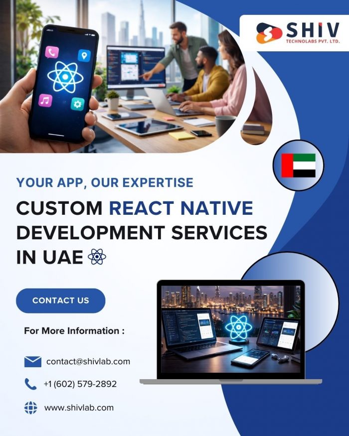 React Native App Development Services in UAE by Shiv Technolabs