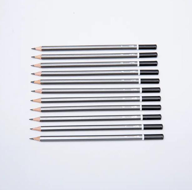 Artist-Grade Hexagonal Sketching Pencils – Smooth Control for Detailed Drawing