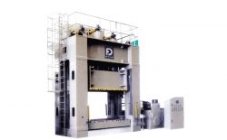 Gantry-Lever Type Single Action Sheet Stretching Machine