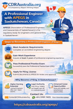 Professional Engineer with APEGS in Saskatchewan, Canada