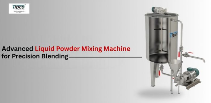 Advanced Liquid Powder Mixing Machine for Precision Blending