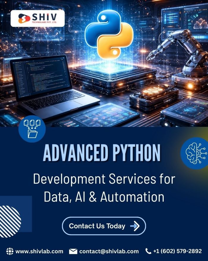 Custom Python Web Development Services by Shiv Technolabs