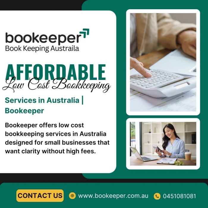 Affordable & Low Cost Bookkeeping Services in Australia | Bookeeper
