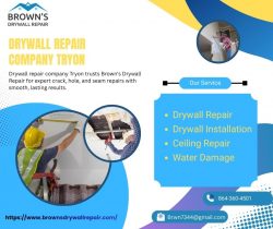 Drywall Repair Company Tryon | Reliable Local Drywall Experts