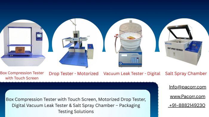 Accurate Testing Instruments for Quality Control and Packaging Testing