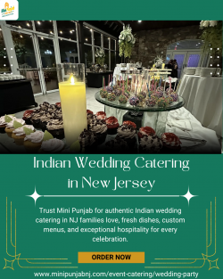Authentic Indian Food Catering for Weddings in NJ