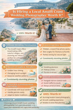 Why Hire a Local Amalfi Coast Wedding Photographer