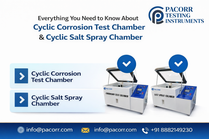 Cyclic Salt Spray Chamber & Cyclic Corrosion Test Chamber for Reliable Material Testing