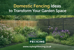 Domestic Fencing Ideas to Transform Your Garden Space
