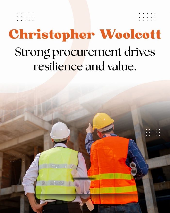 Why Christopher Woolcott Focuses on Strong Procurement Strategies