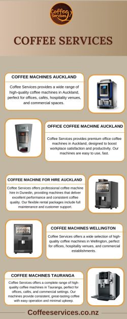 Coffee Machines Tauranga | Premium Coffee Solutions – Coffee Services