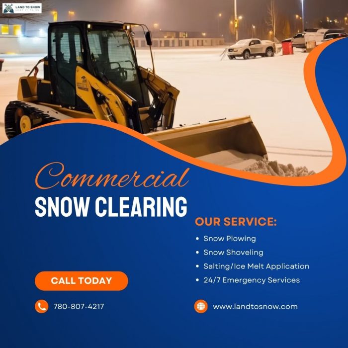 Commercial Snow Clearing for Safe Access