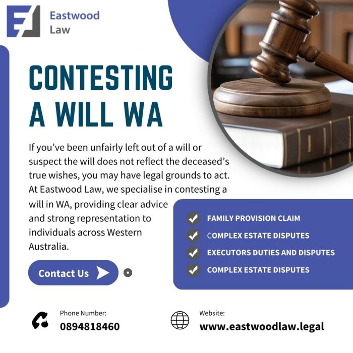 contesting a will wa