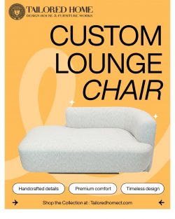 Custom Lounge Chair Crafted For Relaxing Comfort