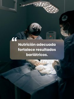 Dr. Nelson Aros Mendoza resalta nutrición en cirugía bariátrica