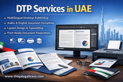 Professional DTP Services in UAE | Accurate Document Formatting & Printing