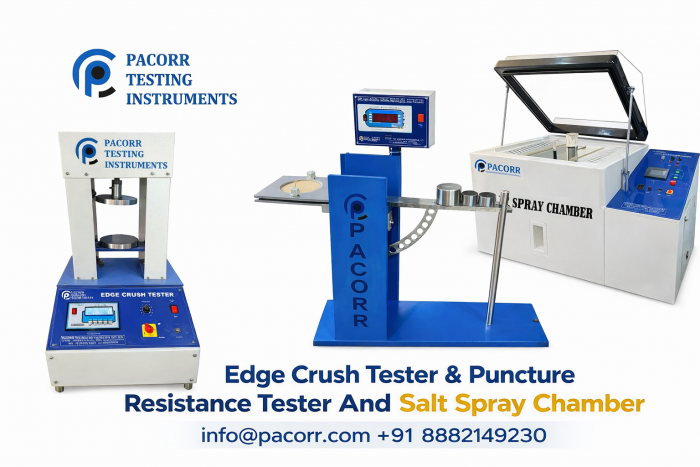 Edge Crush Tester, Puncture Resistance Tester And Salt Spray Chamber – Essential Testing Equipme ...