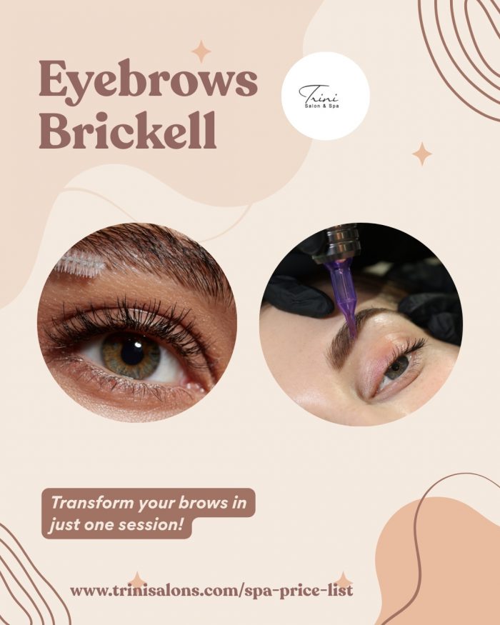 Eyebrows Brickell Professional Brow Shaping by Trini Spa Brickell