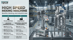 High Speed Mixing Machine, Benefits, Working, and Industrial Uses