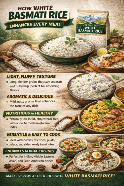 How White Basmati Rice Enhances Every Meal