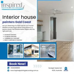Interior house painters Gold Coast