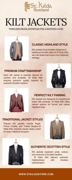 Kilt Jackets – Timeless Scottish Highland Formal Wear
