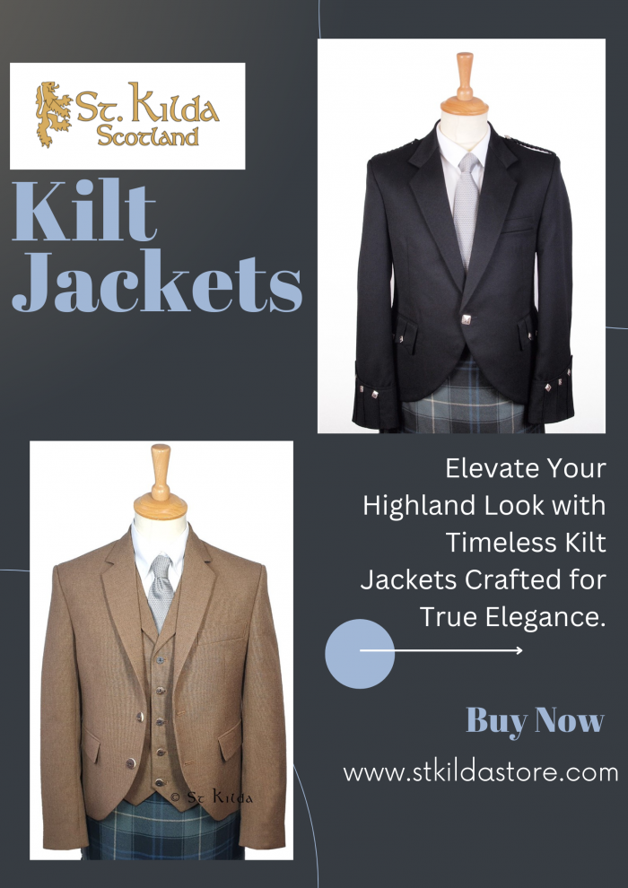 Kilt Jackets – Classic Scottish Highland Style Wear