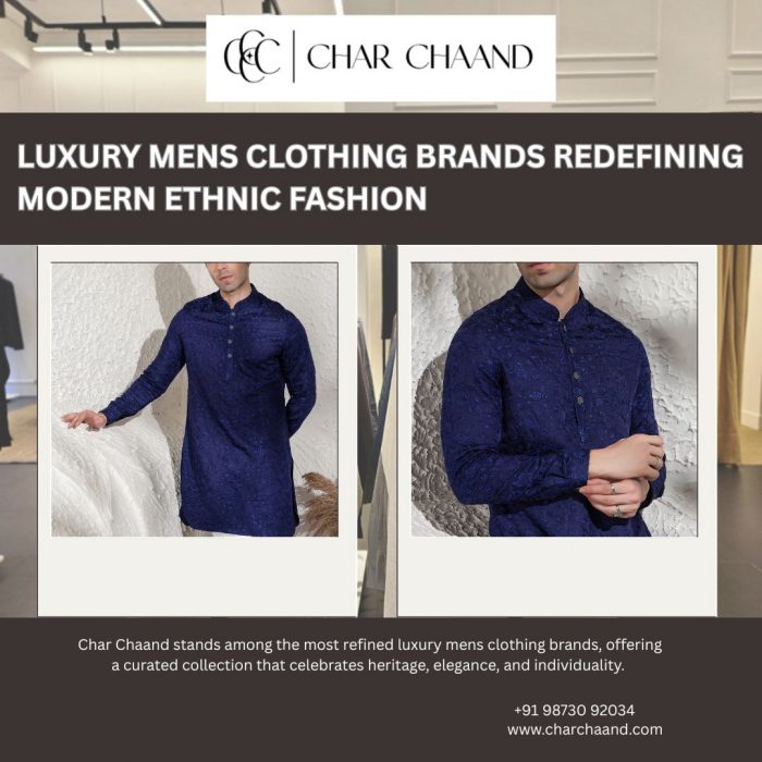 Luxury Mens Clothing Brands Redefining Modern Ethnic Fashion