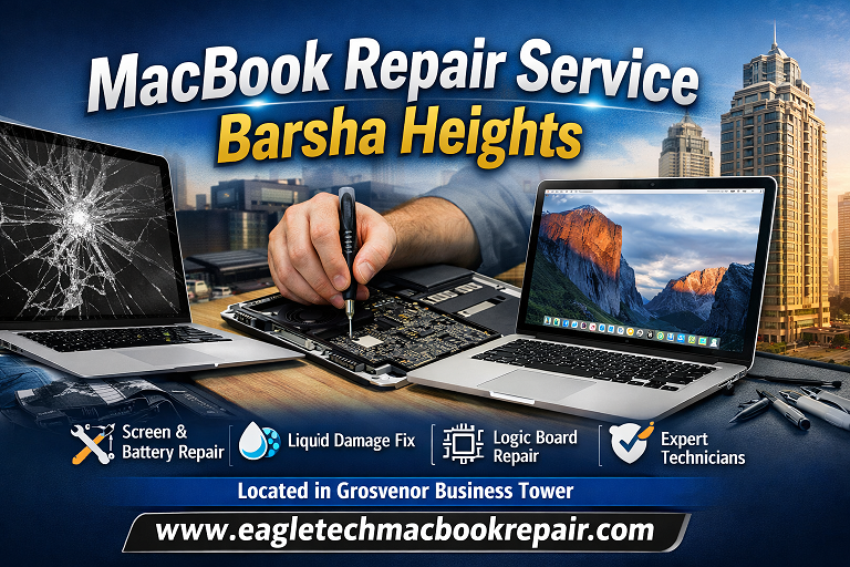 MacBook Repair Service Barsha Heights | EagleTech MacBook Repair Dubai
