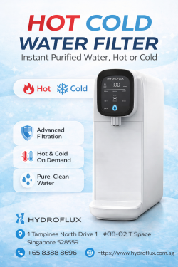 Modern Hot Cold Water Filter System for Home and Office