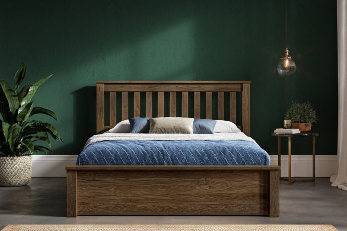 Solid Wood Ottoman Bed The Perfect Combination of Style Comfort and Storage